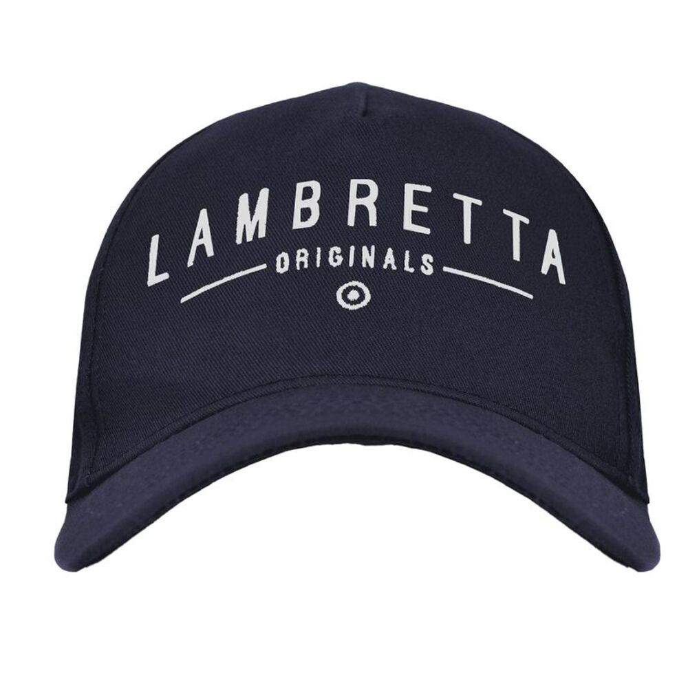 Lambretta Originals Cotton Blend Baseball Cap / Navy